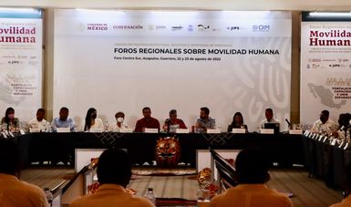 Participa Veracruz los “Foros Regionales sobre Movilidad Humana”