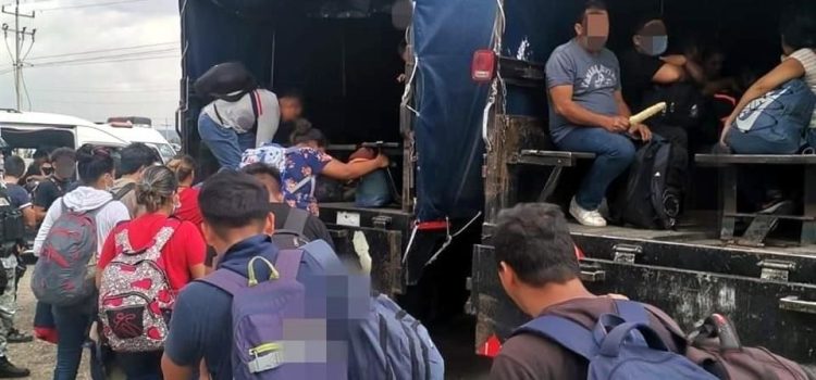 Más de 7 mil migrantes se han asegurado en Veracruz