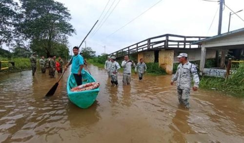 En tres días llovió más de lo que corresponde en el sur de Veracruz