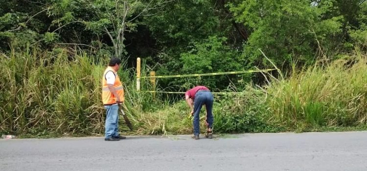 Desde hace un mes la fuga de gas en ducto de Agua Dulce