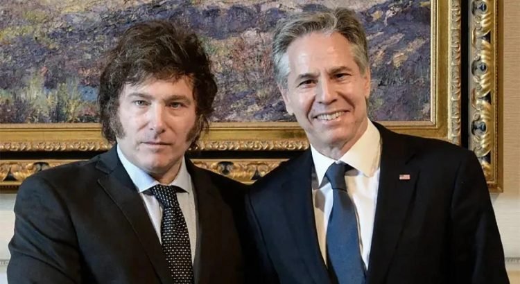 Argentina «puede contar» con EU: Blinken