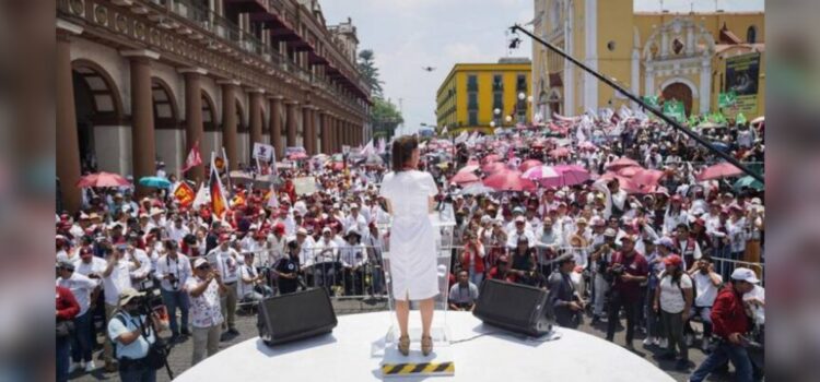 Claudia Sheinbaum vendrá a Veracruz, será su primera visita como presidenta de México