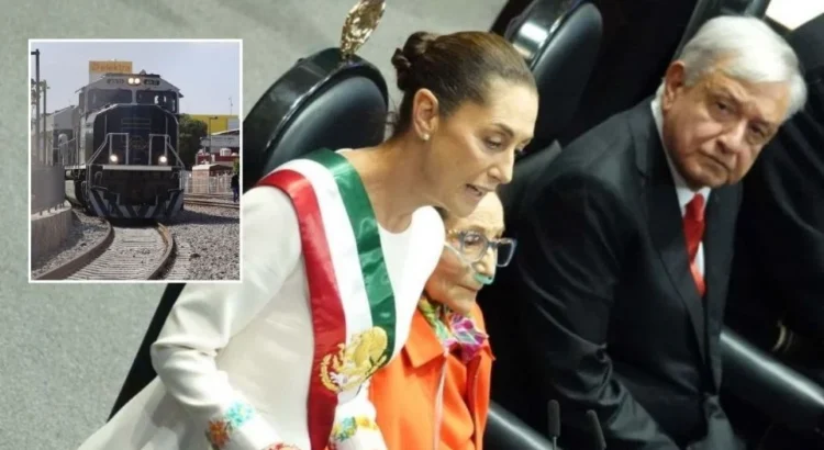 Claudia Sheinbaum anuncia tren de pasajeros, primera promesa como presidenta