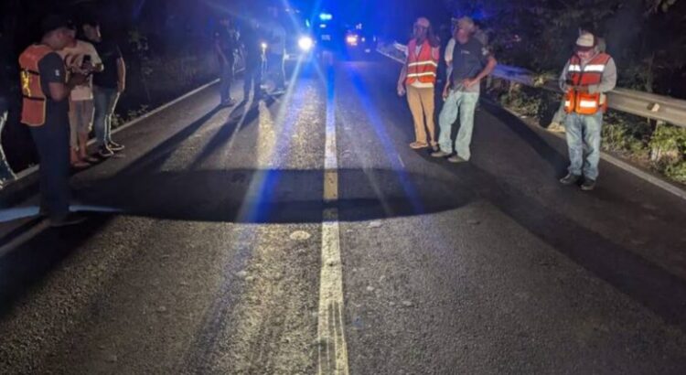 Socavón en carretera a Poza Rica paraliza el tráfico y alerta a conductores