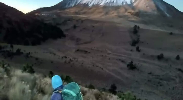 Se extravían dos excursionistas en el volcán Pico de Orizaba