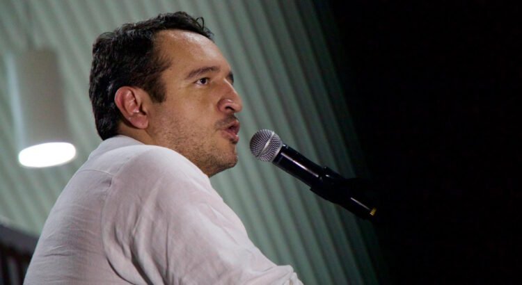 Se reúne Andrés Manuel López Beltrán con militantes de Morena en Veracruz