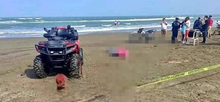 Mujer muere tras caerle una cuatrimoto conducida por una menor en Chachalacas