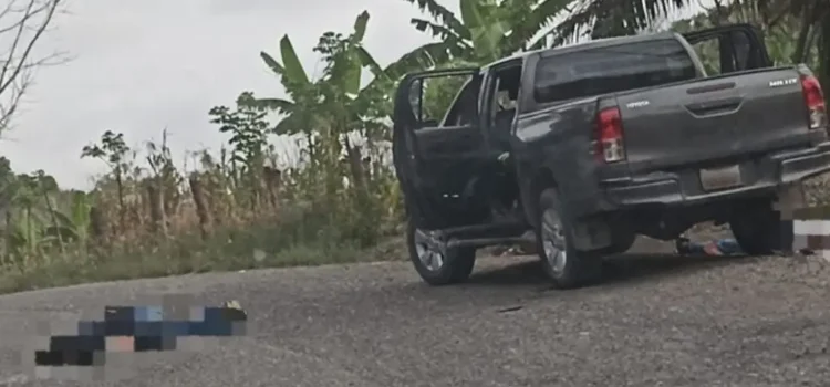 Asesinan a tres hombres en carretera de Veracruz
