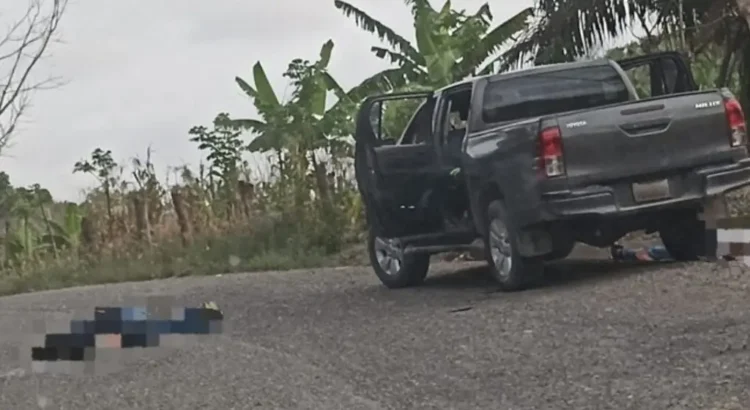 Asesinan a tres hombres en carretera de Veracruz
