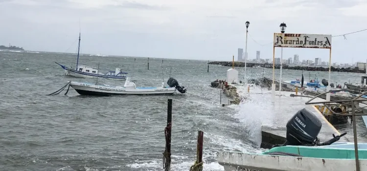 Piden tomar precauciones por norte fuerte del fin de semana en Veracruz; activan aviso especial