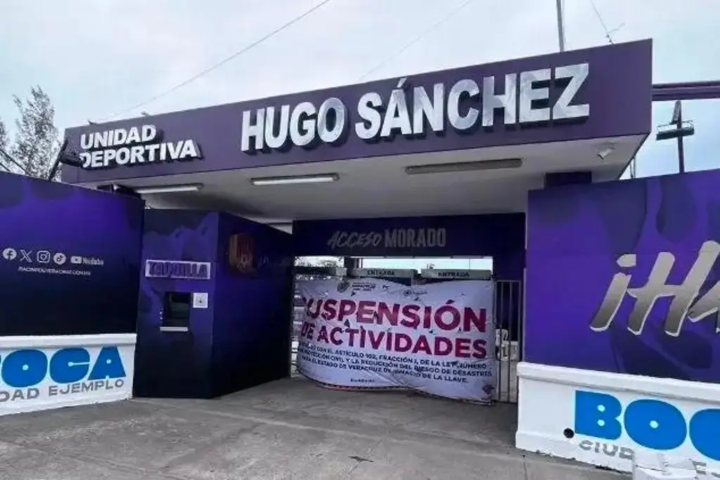 Unidad Deportiva Hugo Sánchez seguirá cerrada hasta que cumpla con requisitos de seguridad: PC