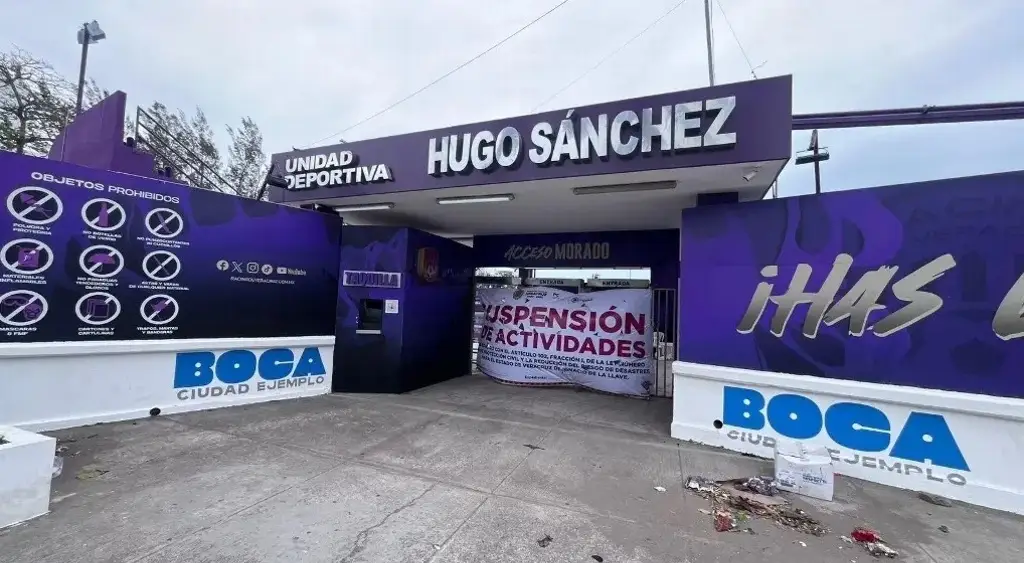Levantarán clausura de UD Hugo Sánchez de Boca del Río