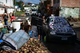 Damnificados por lluvias en Xalapa podrían ser reubicados: Nahle